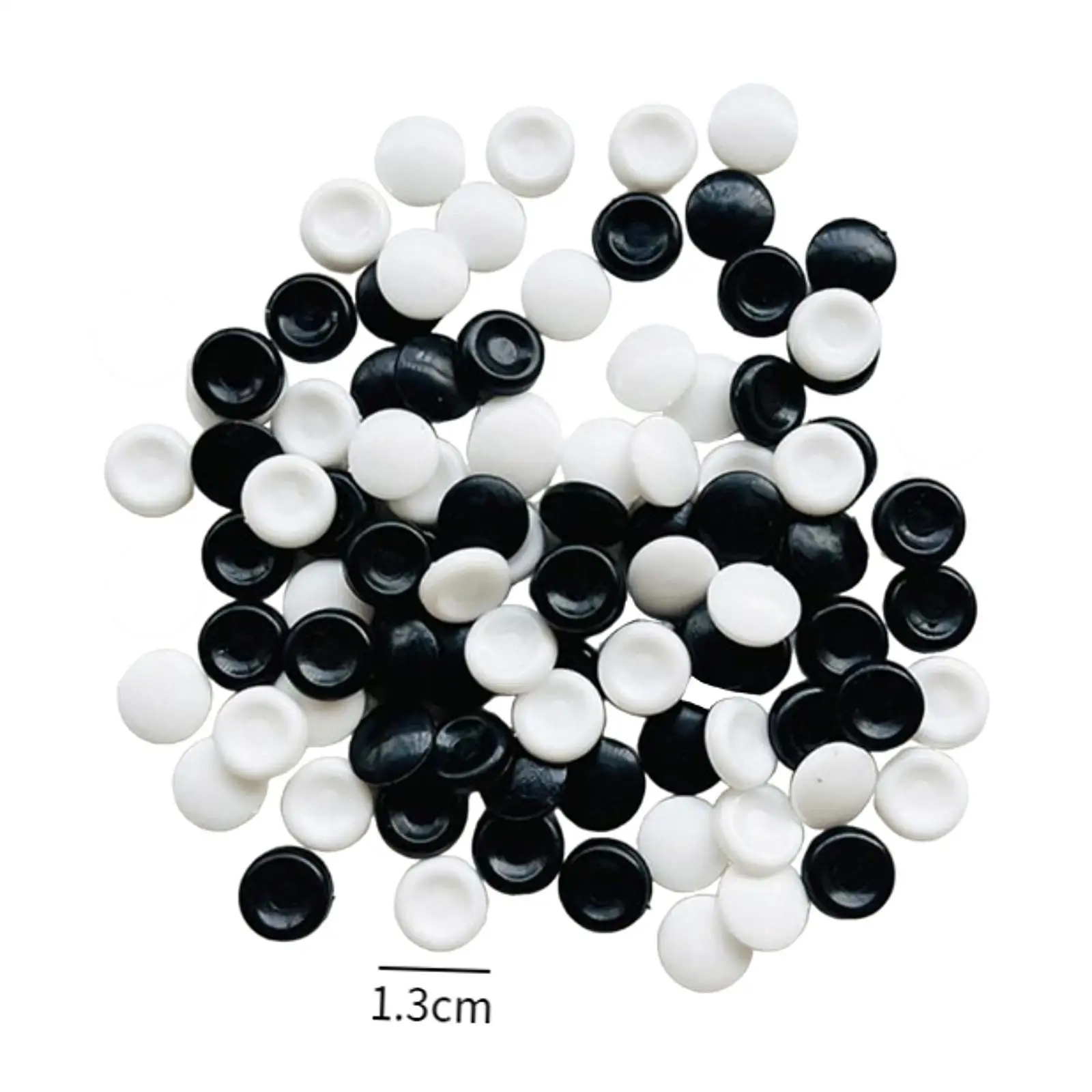 100 Pieces for Strategy Play - Classic Chinese Board Game Stones for Kids and Adults