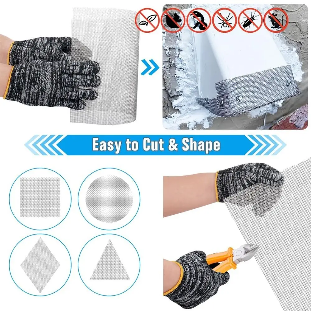 20 شبكة شبكة سلكية شاشة قوي لا الصدأ 15X21 سنتيمتر نافذة شاشة شبكة 31X21 سنتيمتر شبكة من الاستانلس استيل لتقوم بها بنفسك مشاريع قفص تنفيس حديقة