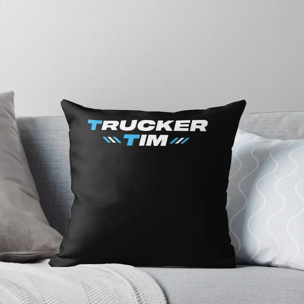 Trucker Tim Throw Pillow anime girl Covers For Sofas Cushion Cover Set pillow