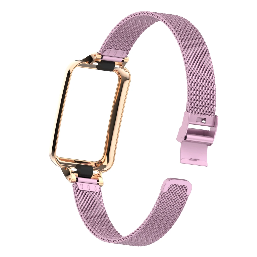 Metal Watch Strap For OPPO Band 2 Stainless Steel Mesh Bracelet Smart Watch Band For OPPO Smart Band2 Accessories Wristband