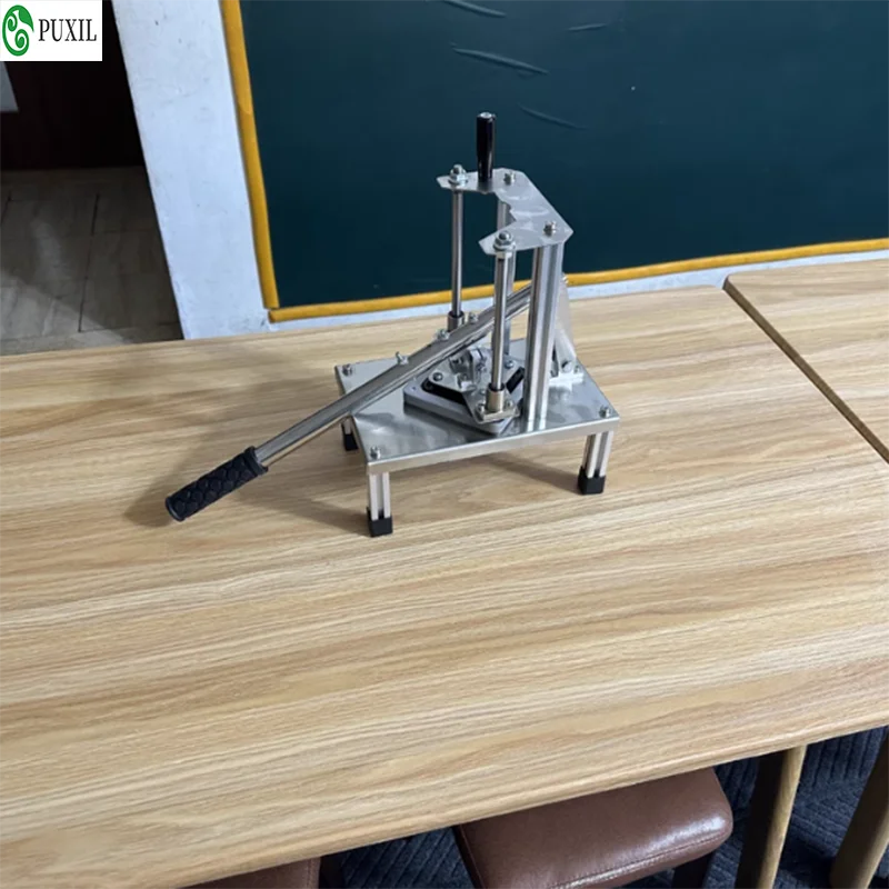 

Vegetable and fruit chopper 3 stainless steel blade manual onion and tomato slicer