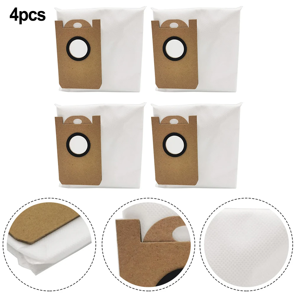 4pcs Dust Bag For K10+ Dust Bags Long Service Life Household Vacuum Cleaner Accessories For Kitchen Bedroom Cleaning