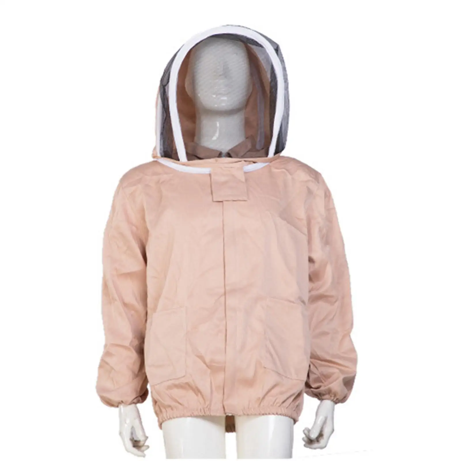 

Beekeeping Jacket with Fencing Veil Breathable Ventilated Jacket with Hat Equip