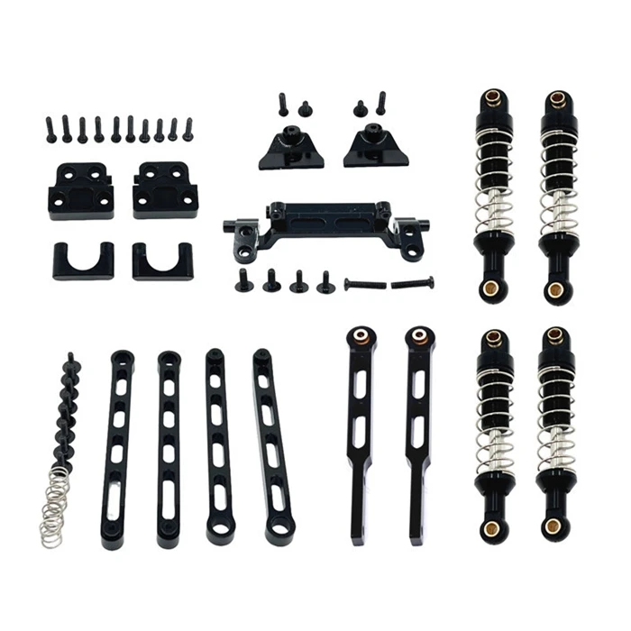 

Aluminum Alloy Front Rear Link and Fixed Mount Shock Absorber for MN82 1/12 RC Car Upgrade Parts Accessories