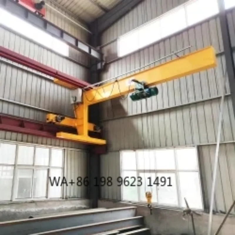 2T 3T 5T 7T Wall Mounted Cantilever JIB Crane BBLight Duty Industrial Workshop Material Lifting Equipment