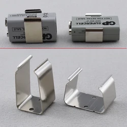 1 Piece Stainless Steel 9V Battery Clip Holder For Active Electric Guitar / Bass -  KR(Origin)