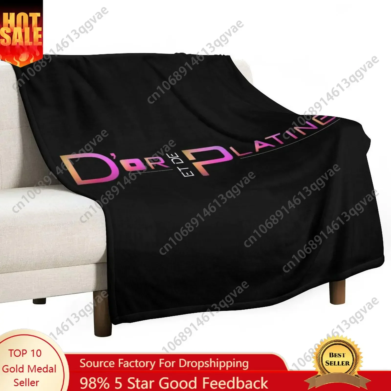 Rapper JUL C'est Pas Des Lol Julien Mari Flannel Blankets Are Soft Comfortable and Warm Perfect for Winter Naps Homes Offices