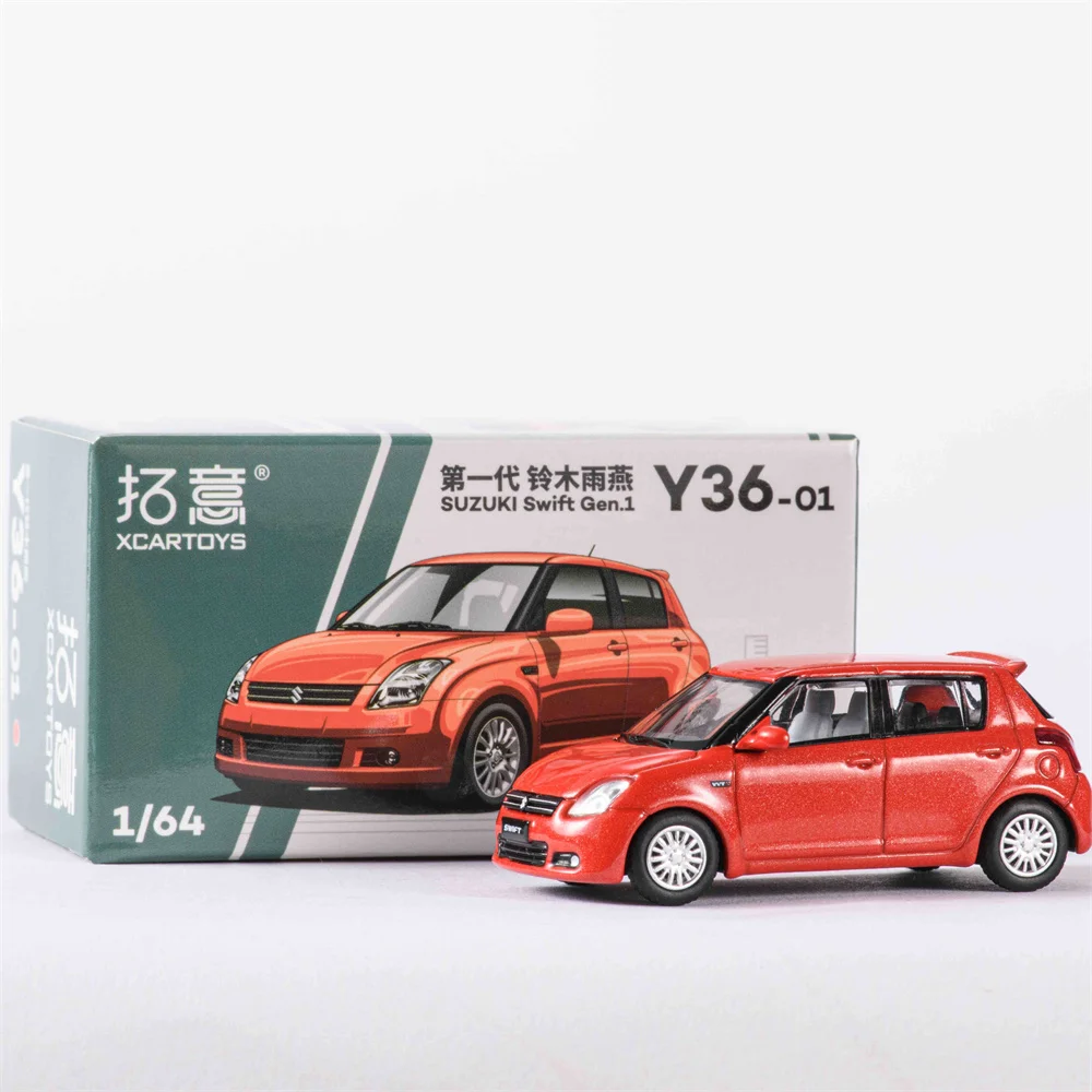 Xcartoys 1/64 SUZUKI Wagon-R SWIFT 1G Model Car Collection Alloy Diecast Toy Classic 1:64 Cars Vehicle For Teenagers Adults