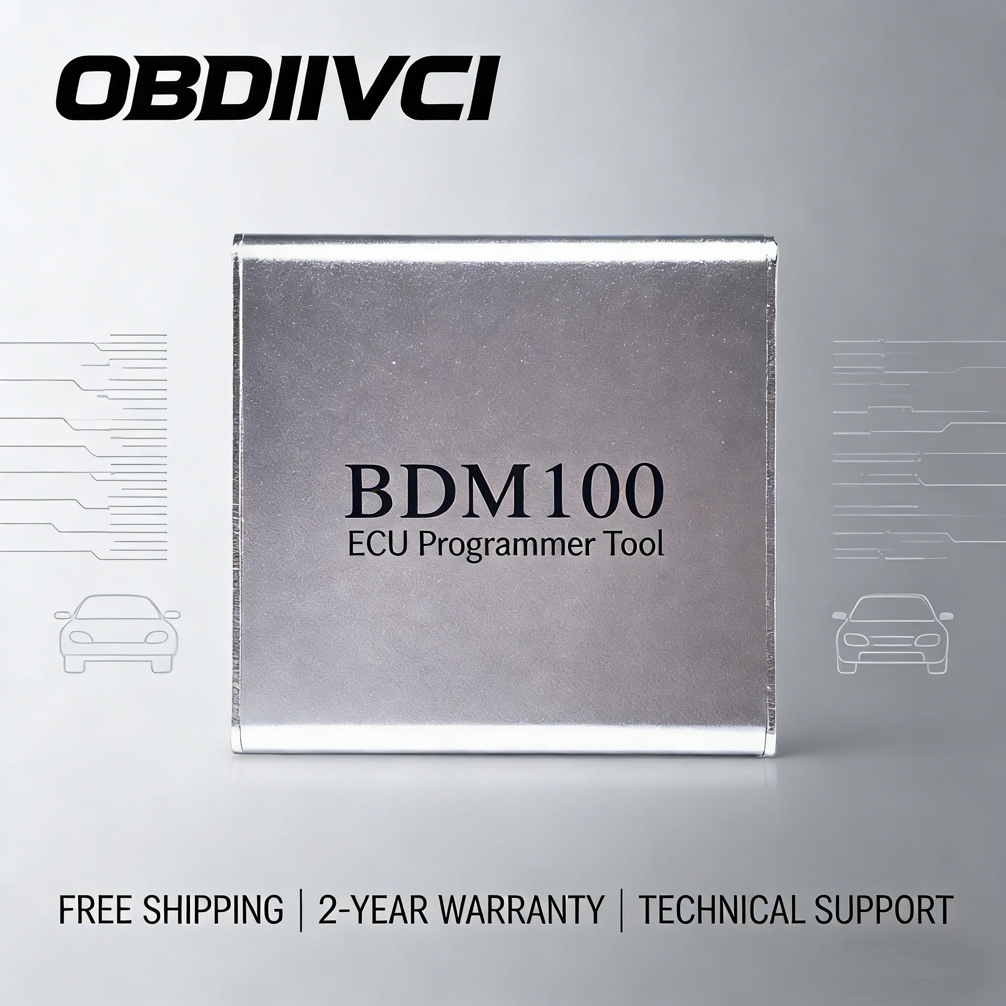 BDM100 V1255 Programmer ECU Chip Tuning Tool BDM 100 Code Reader Remapping LED BDM Frame LED 4pcs Probe Pens BDM Probe