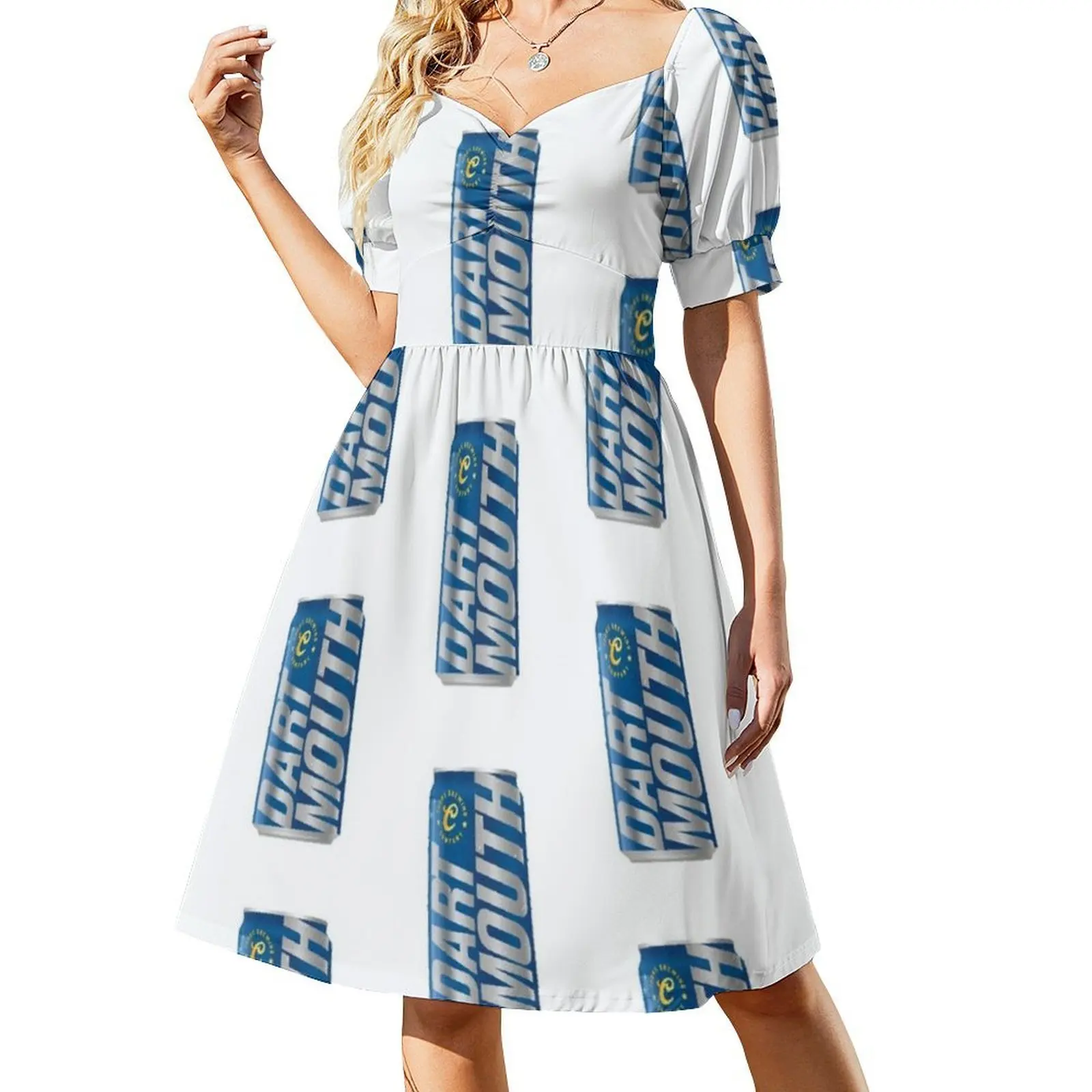 فستان Dartmouth Keystone مثير للإجازات للنساء على الشاطئ وحفلات أعياد الميلاد فستان قصير Dartmouth Keystone Keystone فستان نسائي خفيف #2