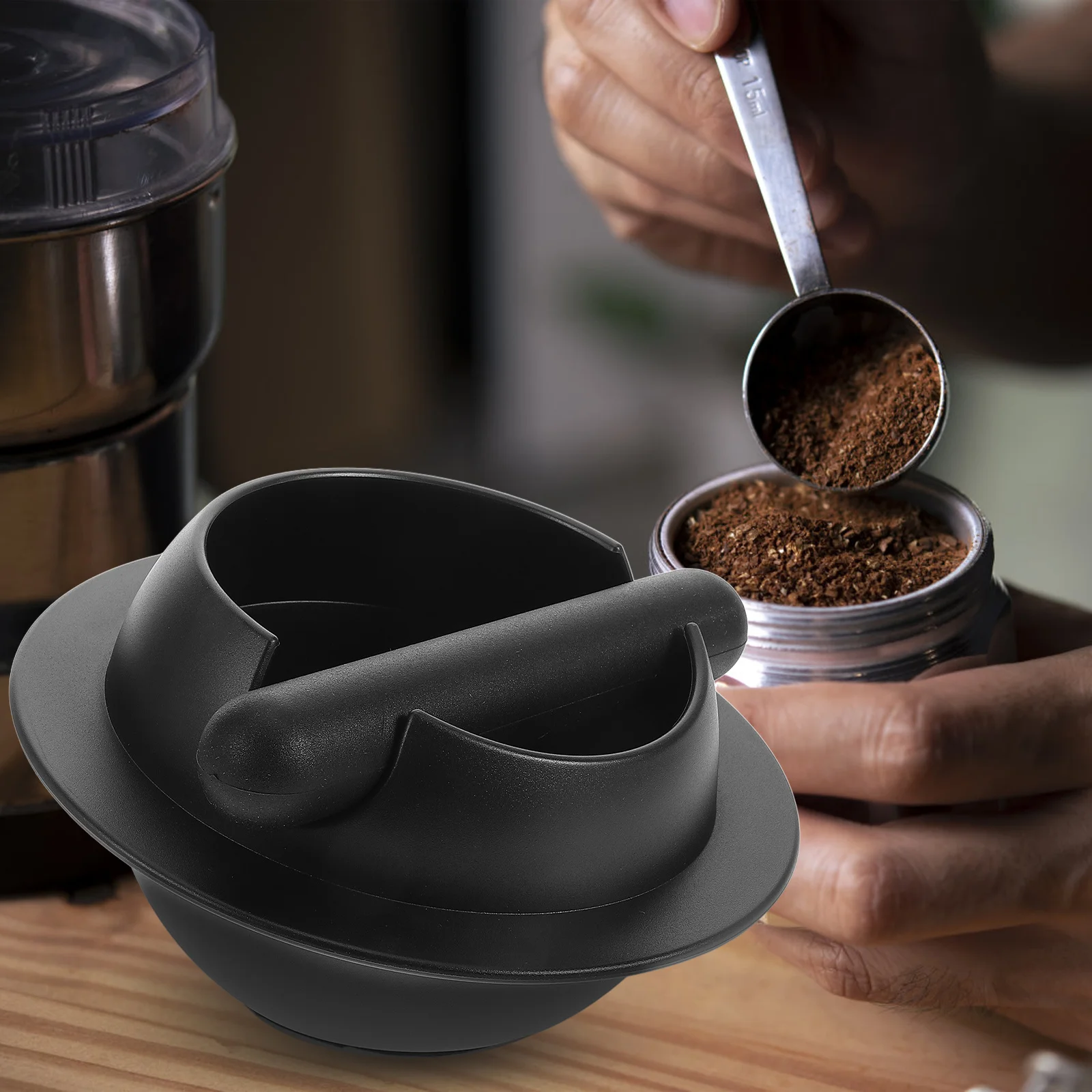 

Coffee Grounds Container 6.8 Inch Clear For Espresso Disposal Tea Leaves Fruit Waste Coffee