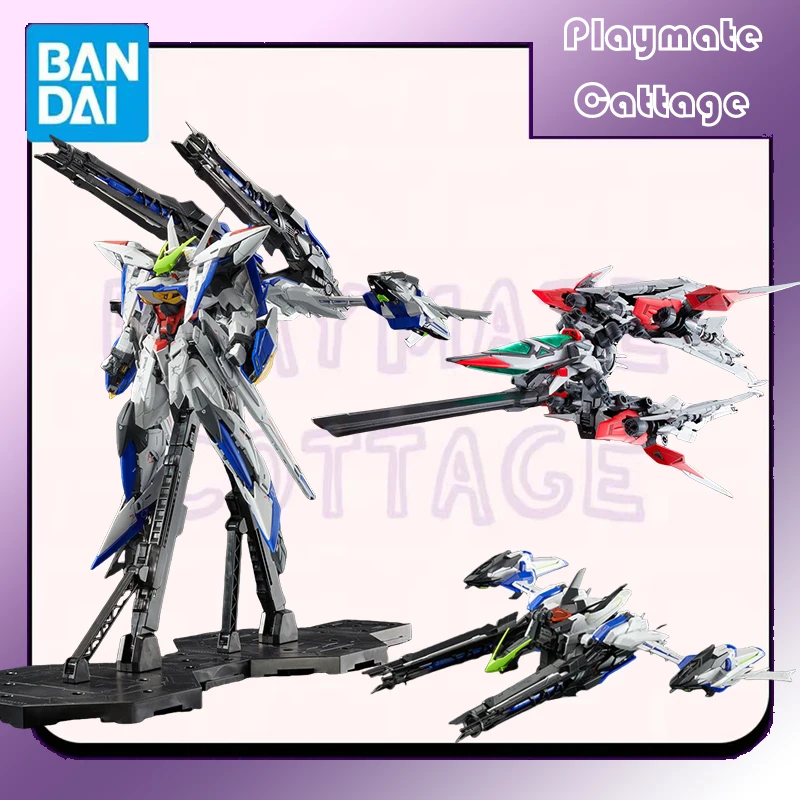 

In Stock BANDAI Original MG RAIJIN MANEUVER STRIKER for ECLIPSE GUNDAM Weapon Anime Figure Model Toy Collectible Assembly Gift