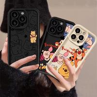 Disney Winnie Pooh Case For Infinix Note 40 Pro Zero 30 Hot 40i 30 Play Smart 8 7 TECNO SPARK20 Cover Soft Matte Funda