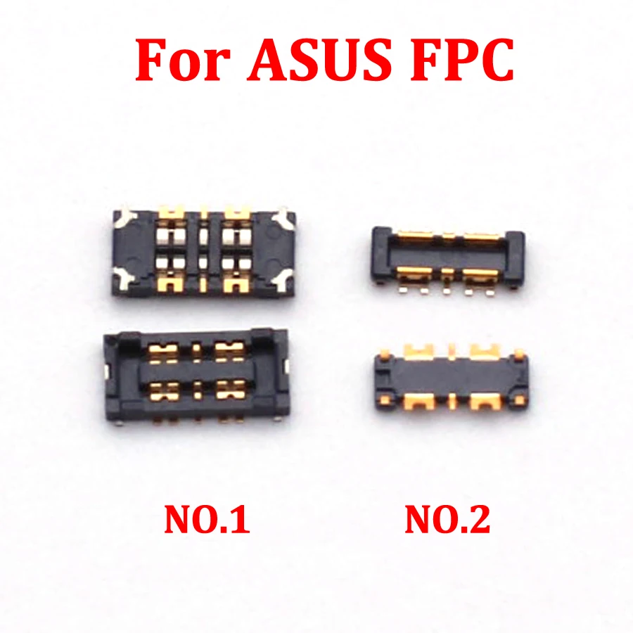 5-10Pcs Inner FPC Battery Flex Clip Connector For ASUS ZenFone 2 3 4 5 Max/Plus/M1/Live/Zoom/Laser/Selfie Pro/V/AR Battery FPC