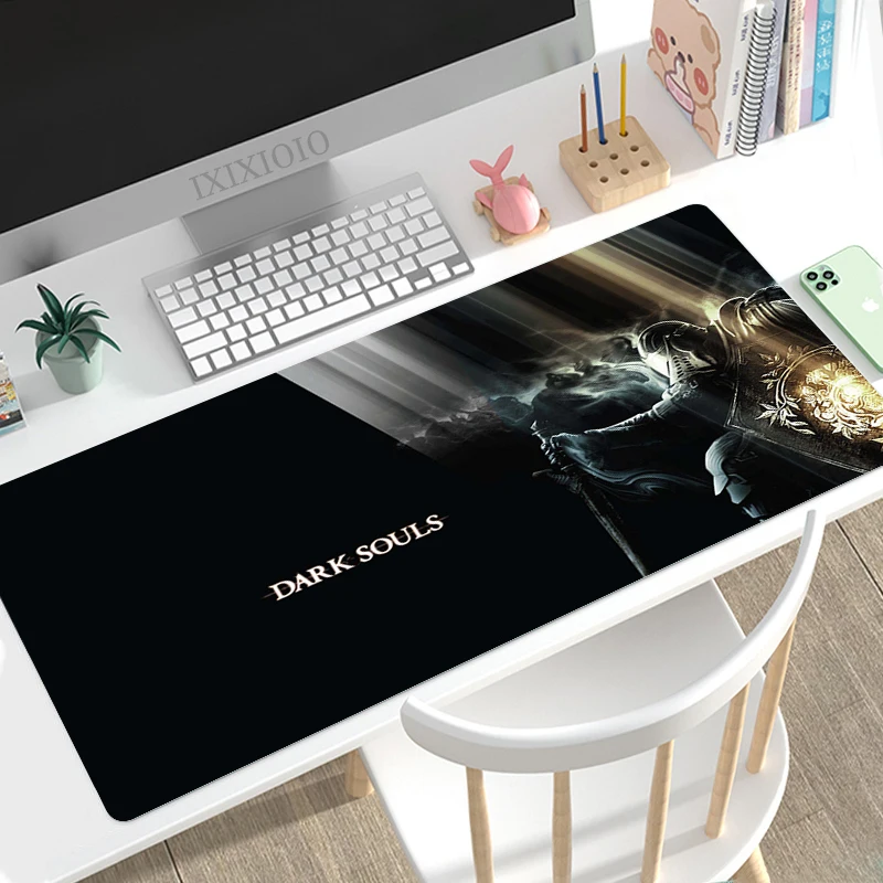 Dark Souls Mouse Pad Gamer XL Computer New Mousepad XXL Mouse Mat Non-Slip Office Carpet Computer Desktop Mouse Pad Mouse Mat