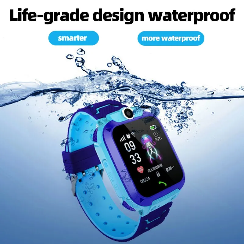 2024 For Xiaomi 2G Children Smart Watch GPS Track SOS Waterproof Display Location LBS Tracker Smart Watch Kids for girls watch