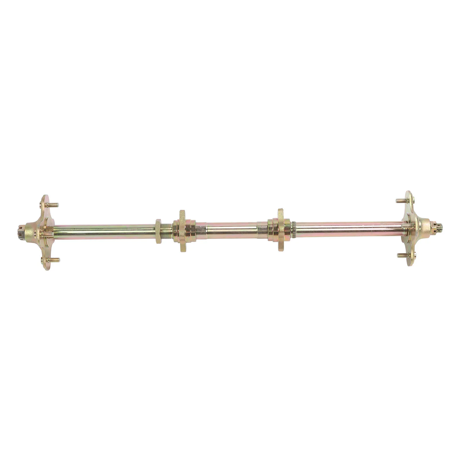 850mm Go Kart Rear Live Axle Kit for 50cc 70cc 90cc Atv Quads - With Brake Assembly, Chain & ATV Rear Axle Assembly