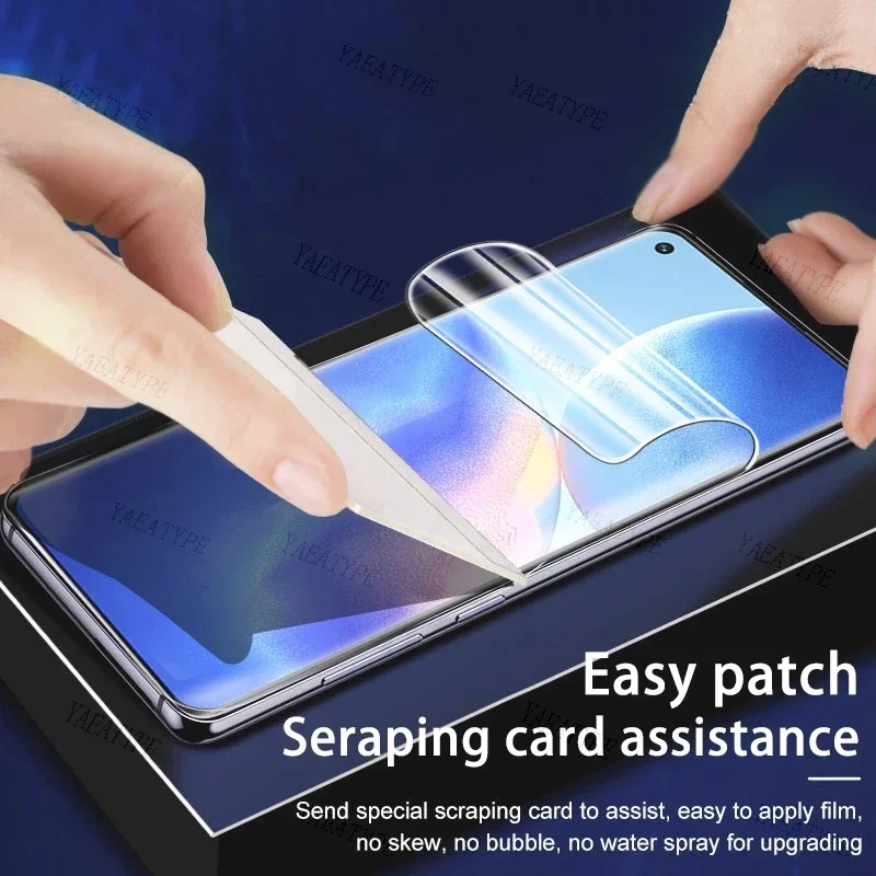 5 قطعة هيدروجيل فيلم ل ممن لهم A77s A77 A78 A76 A74 A73 5G A72 4G واقي للشاشة طبقة رقيقة واقية ل ممن لهم A 77 76 78 74 73