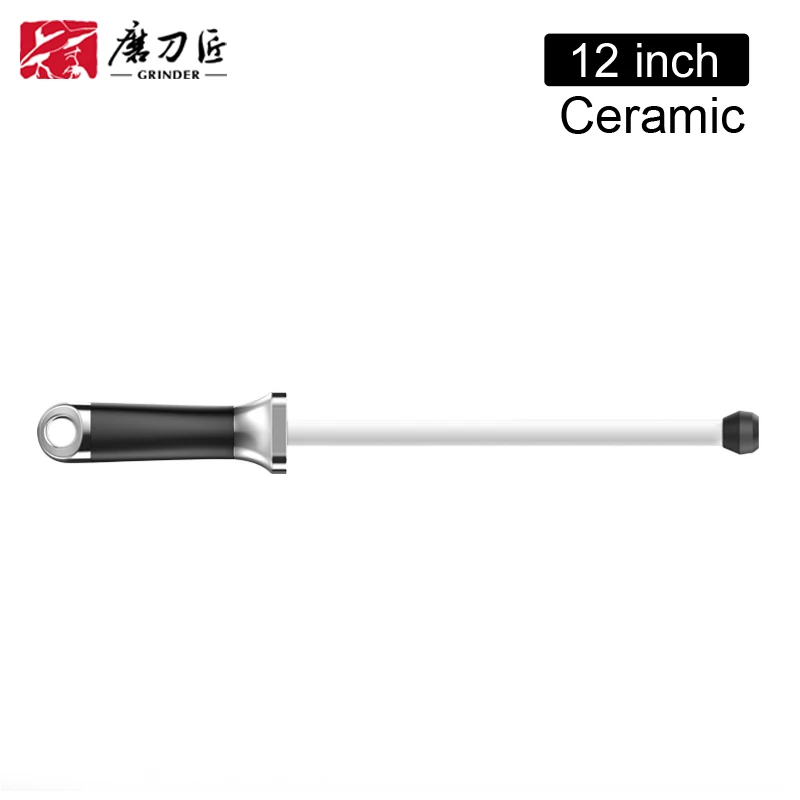 TAIDEA 12 inch Mes Carmic/Diamond Slijpstaaf T0823D staal Professionele Keuken slijpsysteem messenslijper tool