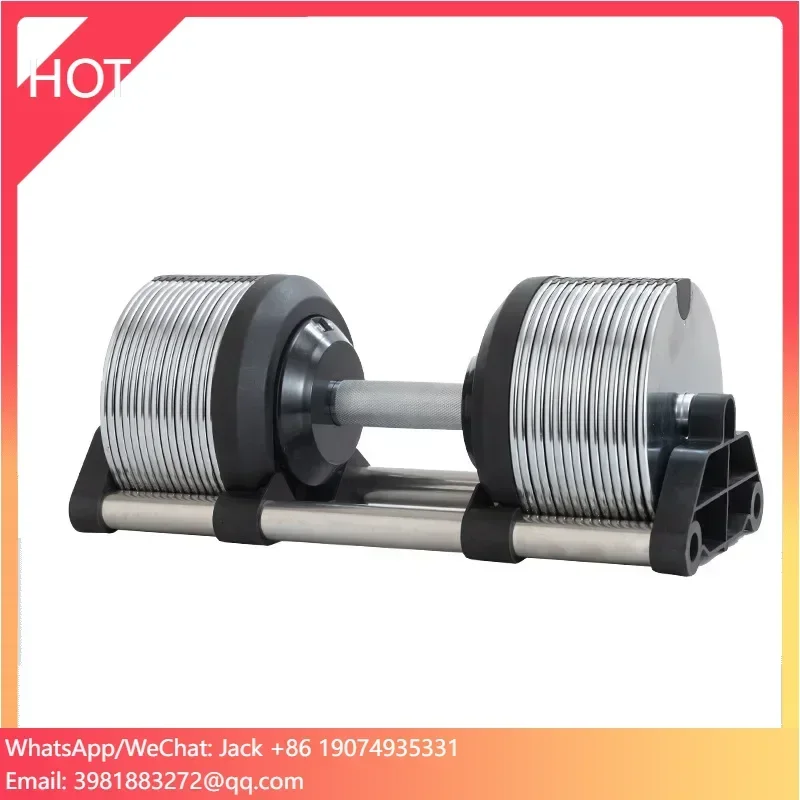 

202524kg To 80lb Adjustable Round Dumbbell Free Weights Ranging From 32Kg To 90lb