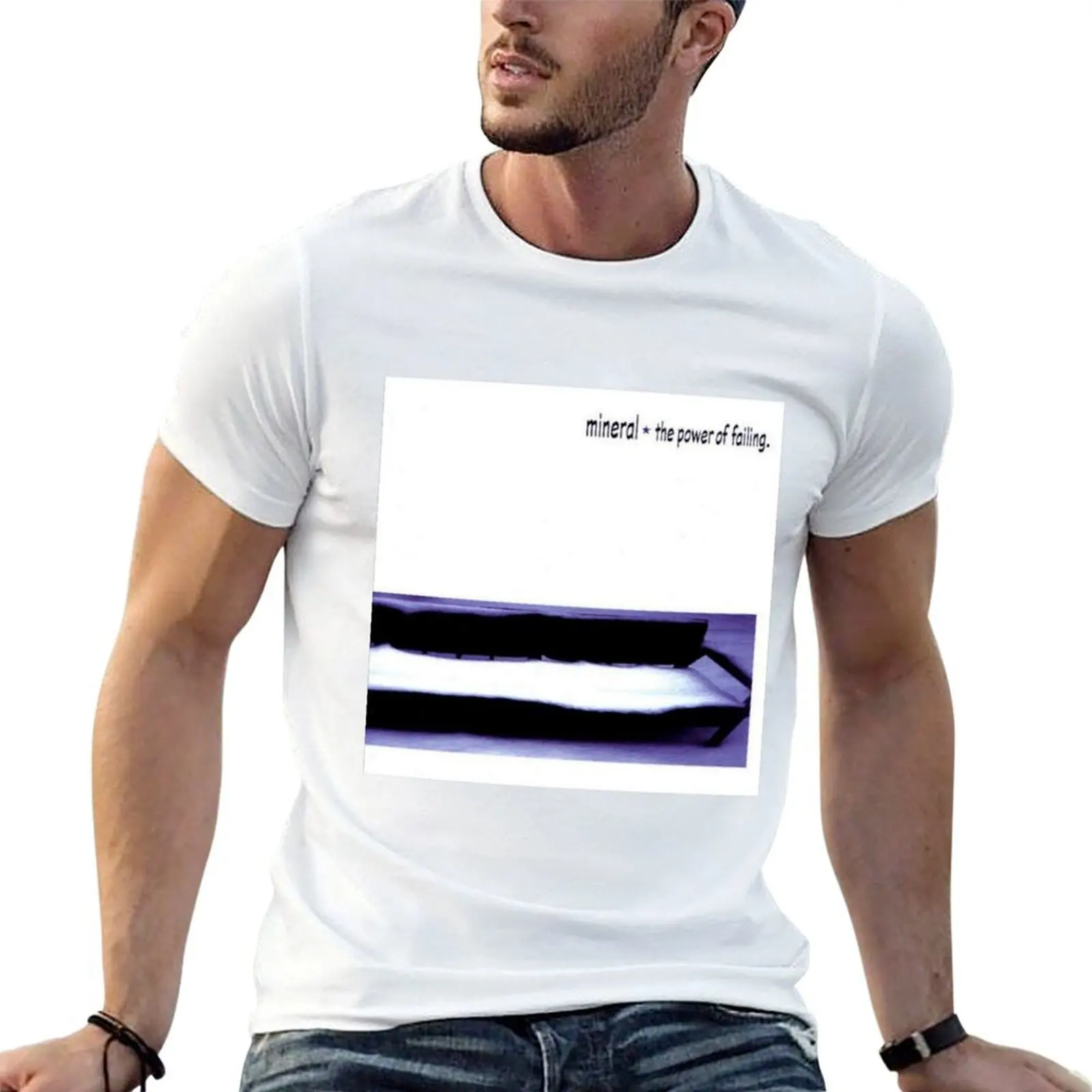 Mineral - the power of failing. T-Shirt men t shirt cotton 100% man t shirt luxury mens graphic t shirts T-shirt