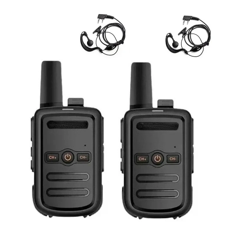 Professional Walkie Talkie Two-way Radio Transceiver Channel 16 Long Range for Hiking Camping Traveling