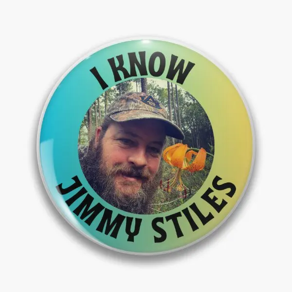 I Know Jimmy Stiles Version 2  Soft Button Pin Lapel Pin Brooch Decor Clothes Gift Jewelry Funny Badge Metal Creative Fashion