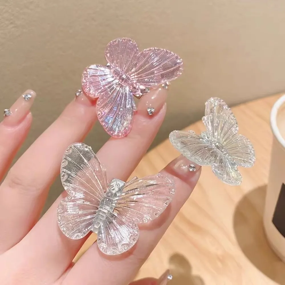 Новые-милые-заколки-бабочки-для-волос-зажимы-для-челки-аксессуары-для-волос-мини-заколки-бабочки-в-форме-утиного-клюва-заколки-бабочки-«Русалочка»