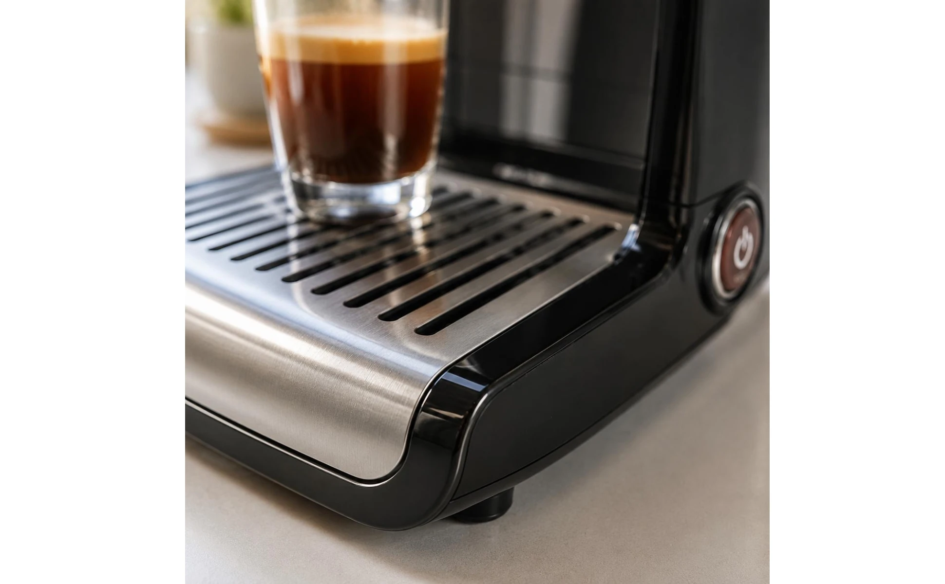 Capsule Espresso Machine Easy to Use Pod Espresso Machine Kitchen Appliance Rich Crema 750 W for Home