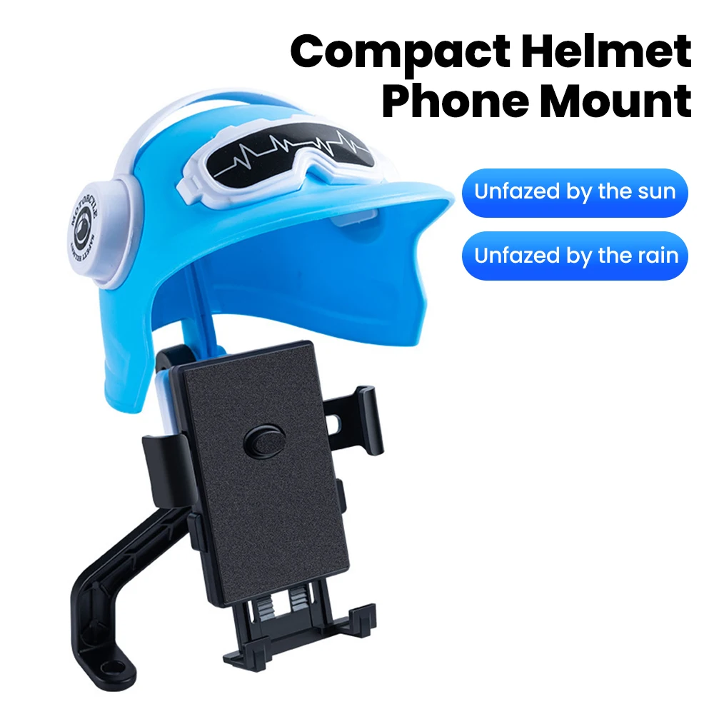 

Bicycle Phone Holder Mount Motorcycle Adjustable Phone Bracket With Sun Visor Waterproof Bracket Sunshade Umbrella