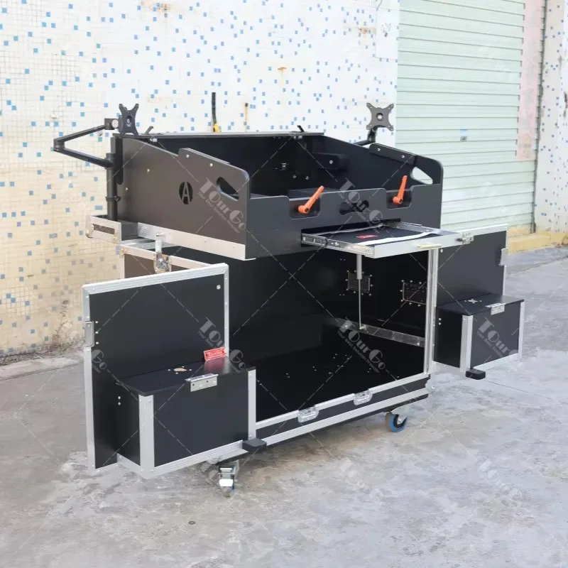 Grand MA2 Ultralight Flip Flight Case Live Sound Mixing Digital Console Flip Over Case