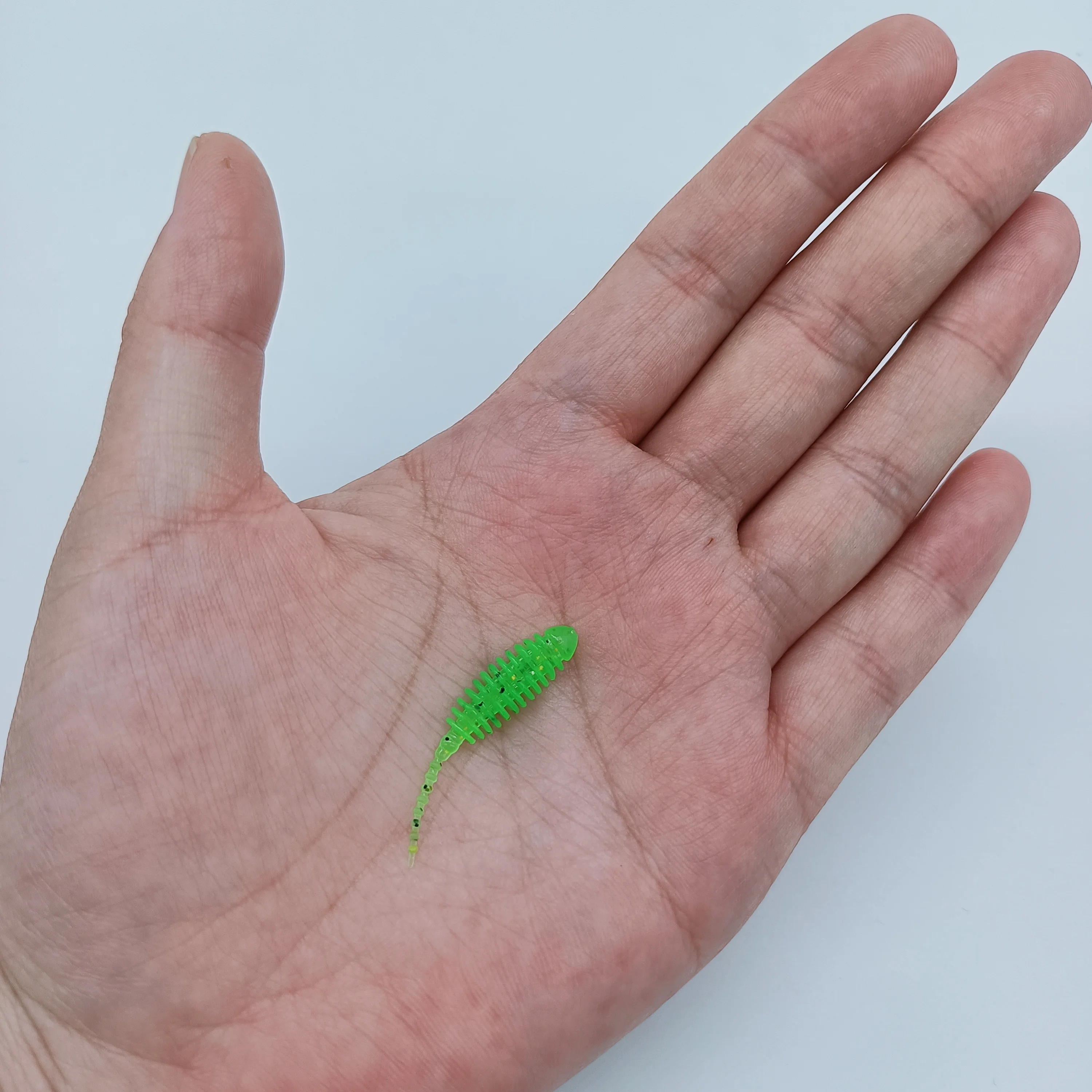 DUODUOYU 10PCS NEUE AJING Weicher Köder Rockfish Angeln Lockt 0,2g/3,5 cm MINI Künstliche Köder Swimbaits Jig locken Wobbler Wurm Tackle – Detail 11