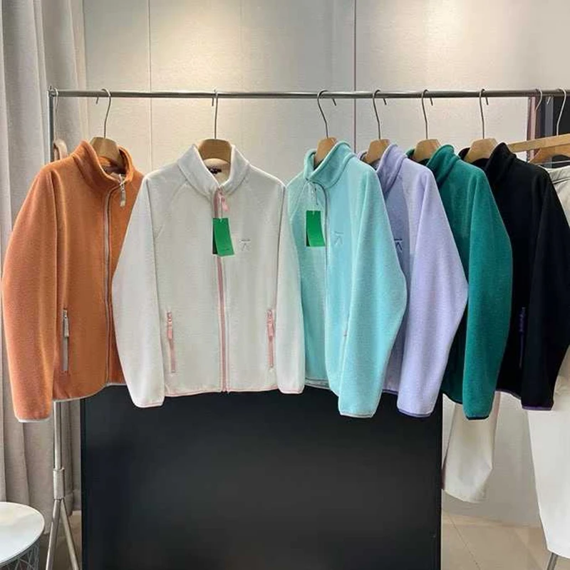 

Мягкий бархатный кардиган с воротником-стойкой из ягненка для мужчин и женщин, длинное пальто-стойка для пар, осенне-зимнее пальто