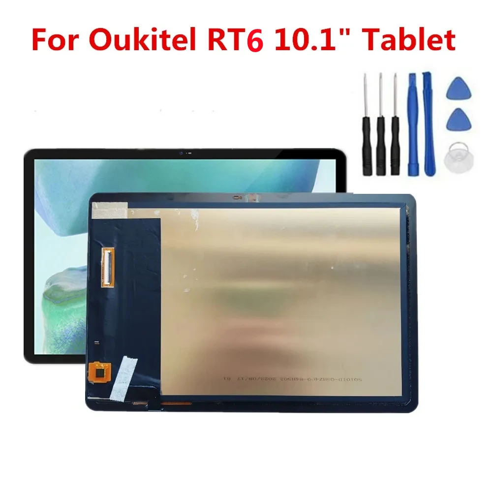 

100% Original For Oukitel RT6 10.1" Rugged Tablet PC LCD Display Combo Assembly Digitizer Replace Glass Panel Parts