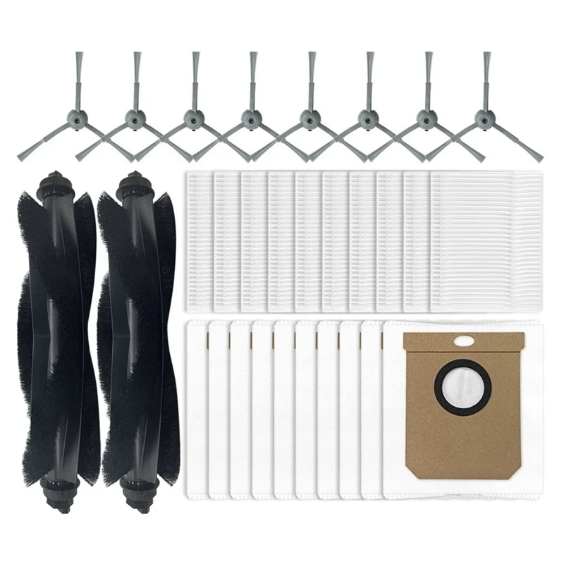 

ABWQ-For-Eufy-Clean-L50,-L50-SES,-L60,-L60-SES,-G50-Main-Side-Brush-Hepa-Filter-Dust-Bag-Vacuum-Cleaner-Replacement-Parts