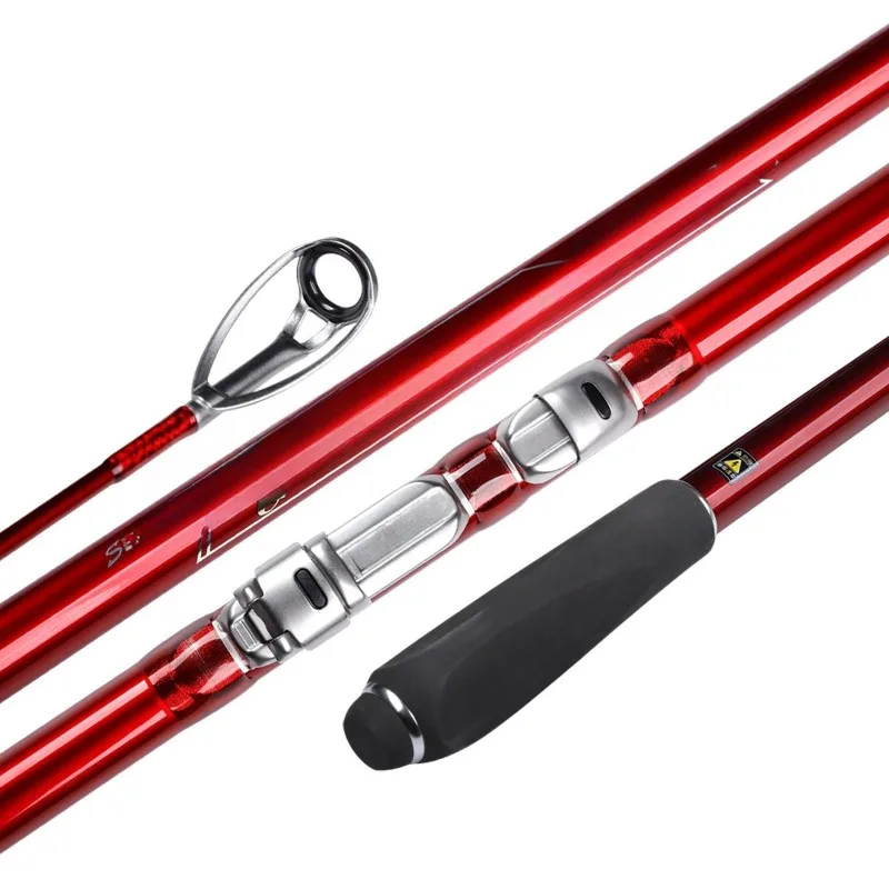 

Beach far throwthree sections Luya shore throw fishing rod carbon fishing gear