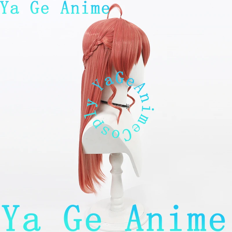 Ya Ge tienda de Anime Hololive Sakura Miko Cosplay peluca juegos de Anime Halloween carnaval fiesta pelo sintético resistente al calor
