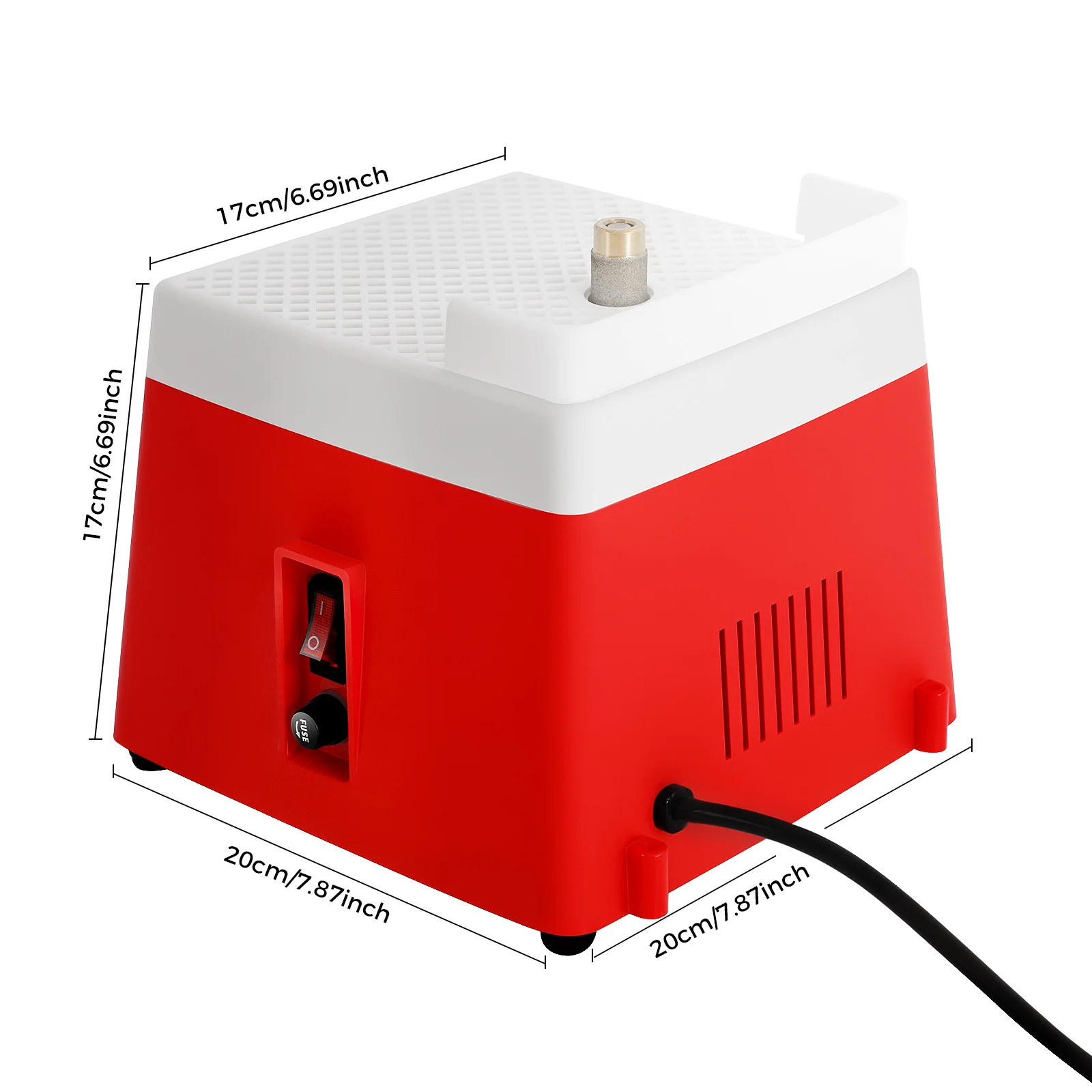 Mini smerigliatrice elettrica per vetroceramica, smerigliatrice per vetro colorato, utilizzata in case, officine, studi, aule artigianali