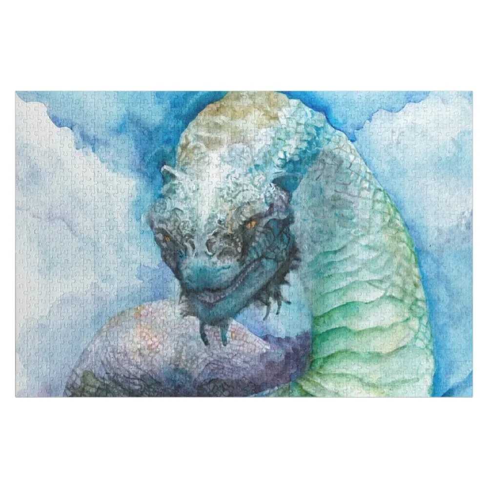 

Jr Ramosandr: The World Serpent Jigsaw Puzzle Персонализированная детская игрушка Iq Puzzle