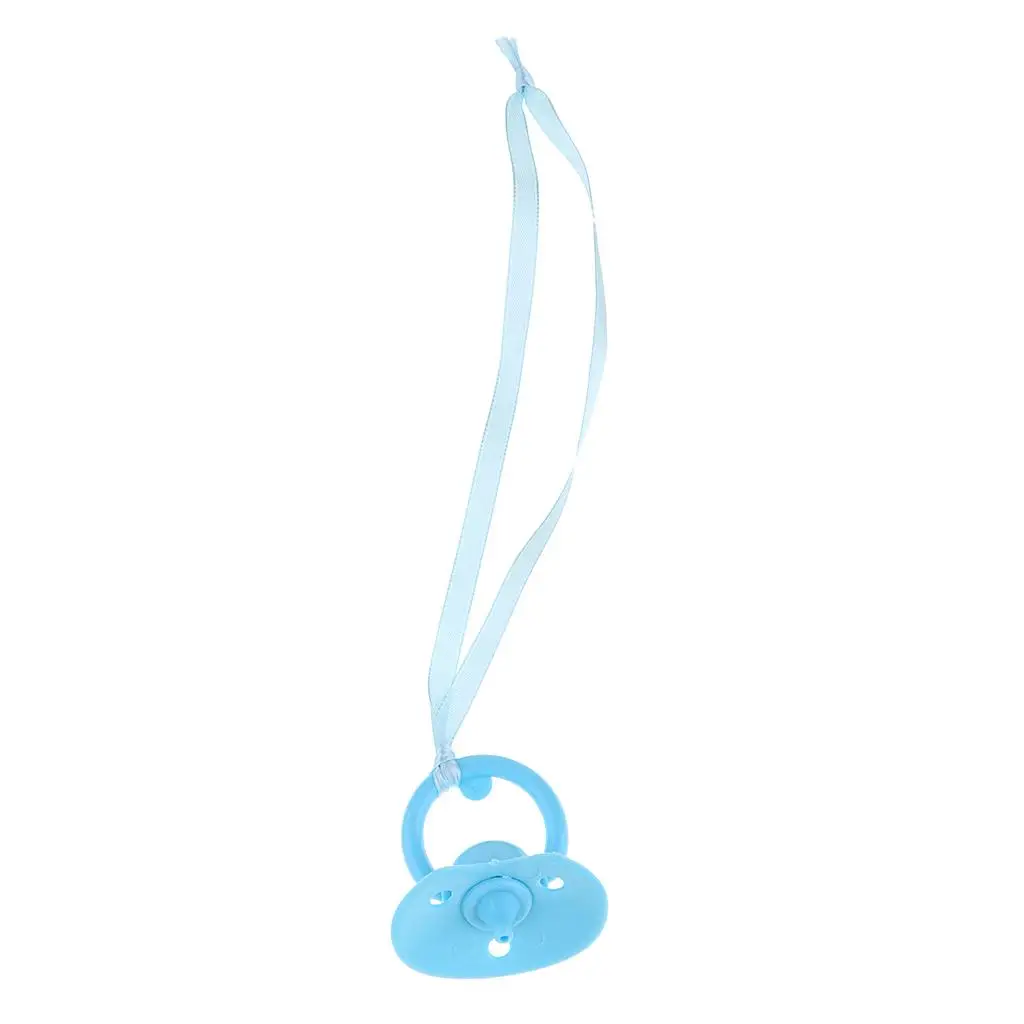 Chupete de muñeca bebé de simulación nueva para accesorios de habitación de guardería de muñecas, tetinas simuladas de plástico ABS, accesorios de juguete para niños