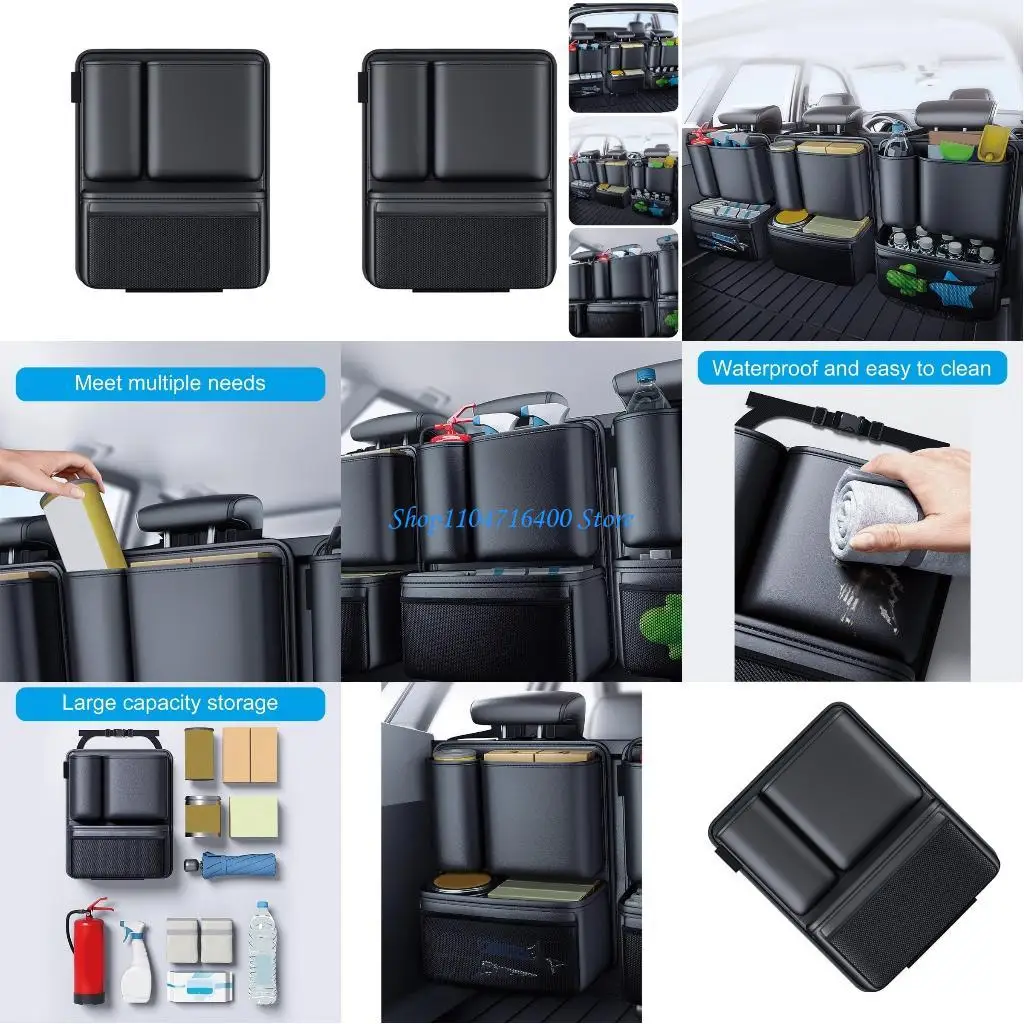 

Mailtive Trunk Herrunk Sack с несколькими карманами 32x38см для удобной сортировки для семейного и путешествия.