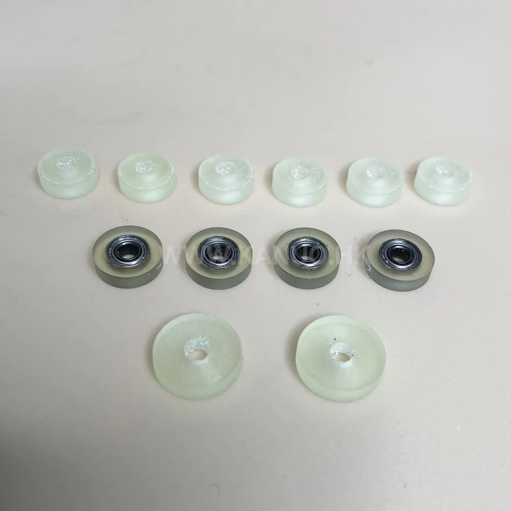 (12 unidades/lote) Roda de borracha para porta-negativos Noritsu 120mm 120AFC-II para scanners de filme Noritsu S2, S3, S4, HS-1800, HS1800