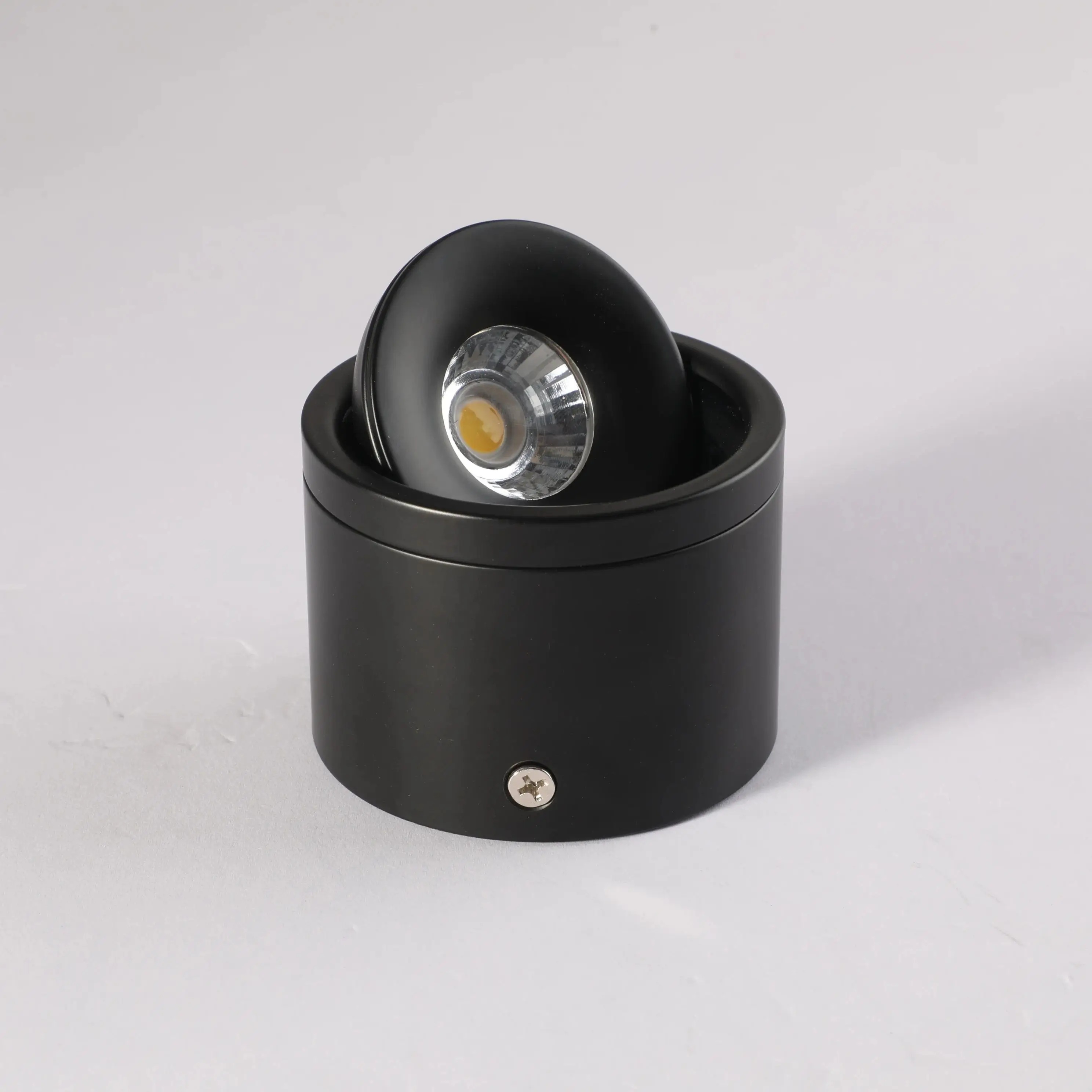 Dimmable Surface Mounted LED Ceiling Light 7W15W18W24W Black Ceil Downlight COB Lamp Rotatable Background Spot Light For Home