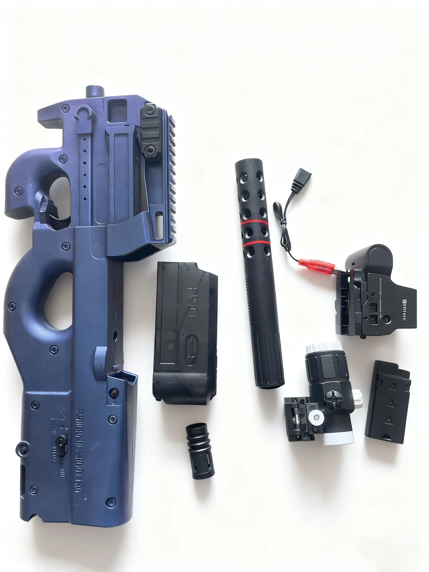 P90 Ultimate EBB Auto Gel Blasters Arma Brinquedo para Adultos Bola de Gel Elétrica de Alta Velocidade Blaster Esquipe Ao Ar Livre Presentes de Combate