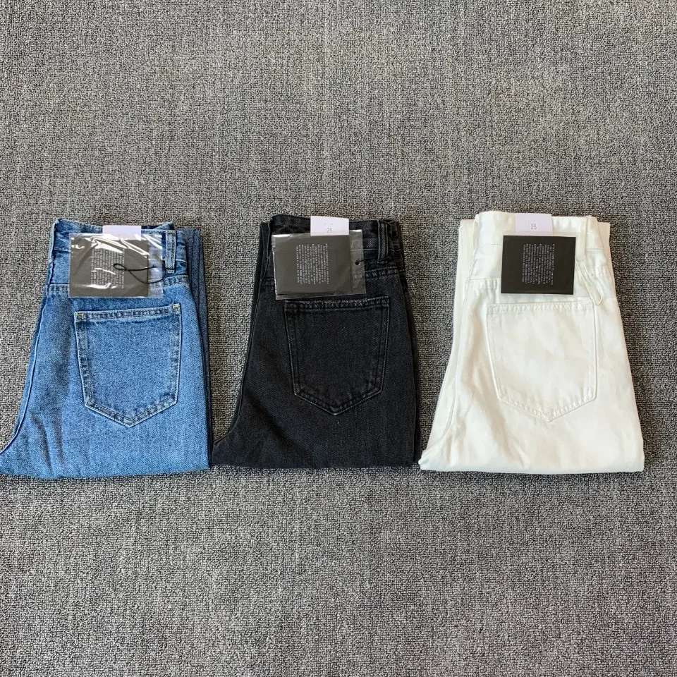 

High Waist Straight Leg Slim Fit Boyfriend Sle Casual Jeans for Women Winter 206 Faion Ladies Premium Denim