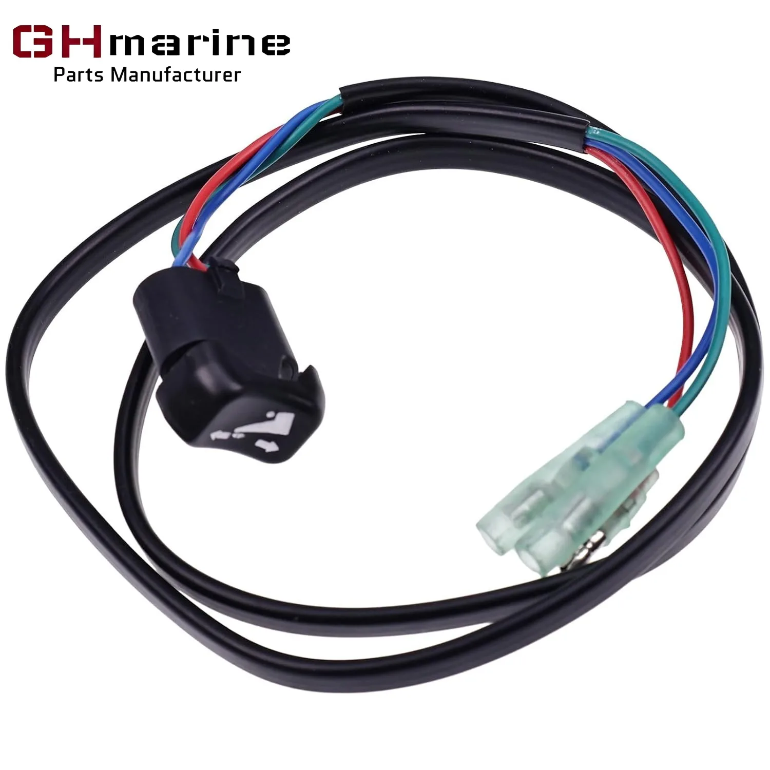 

37850-90J00 Outboard Trim and Tilt Switch for Suzuki Outboard Remote Control Box 37850-93J10 Cable ABS