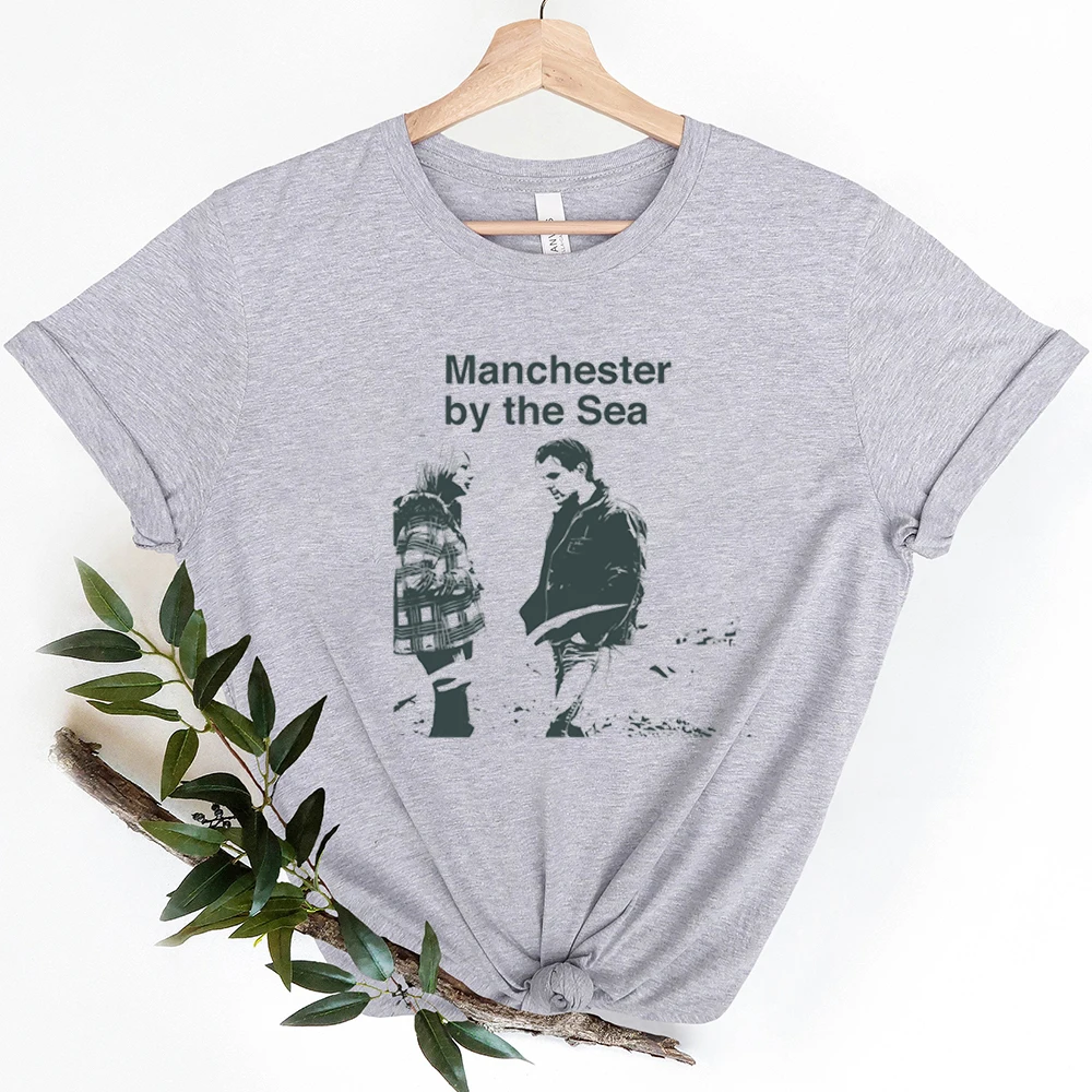 Vintage Movie Manchester By The Sea Graphic Print T-Shirts My Heart Was Broken Tees Womens Clothing Minimalist Summer Female Top