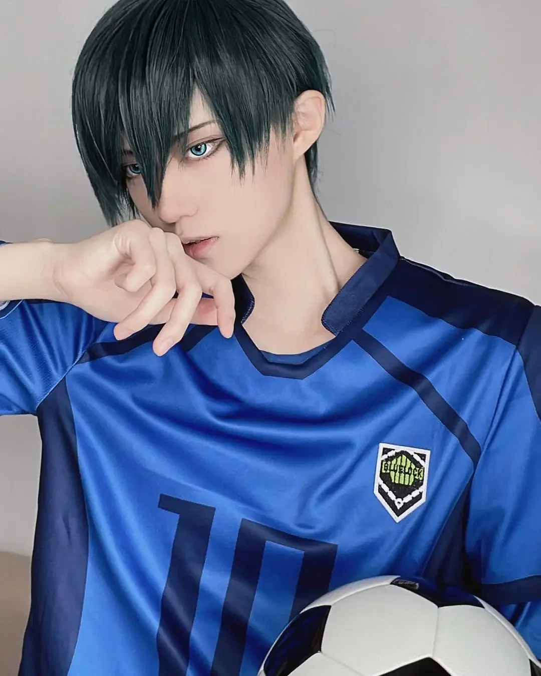 새로운 블루 잠금 애니메이션 코스프레 의상 가발 Isagi Bachira Chigiri Nagi Rin Sae Itoshi Kaiser Reo Hiori Barou Shidou Niko Yukimiya