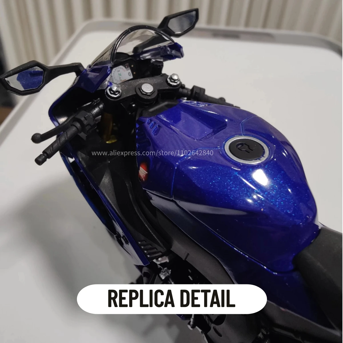 ホンダcbr 1000rrr-r,レプリカ,モーターサイクルモデル,ミニコレクタブルドール,ミニチュアギフト,1:12