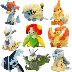 Poupées en peluche de la série Pokémon, Monstre de poche Anime, Fit Genuine, Bellossom, Mareep, Raikou, Moltres, KabAAMuk, Arc192.Stuffed Butter